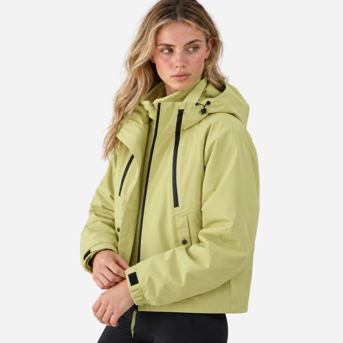 Women's Hooded Waterproof Jacket-Fowsa