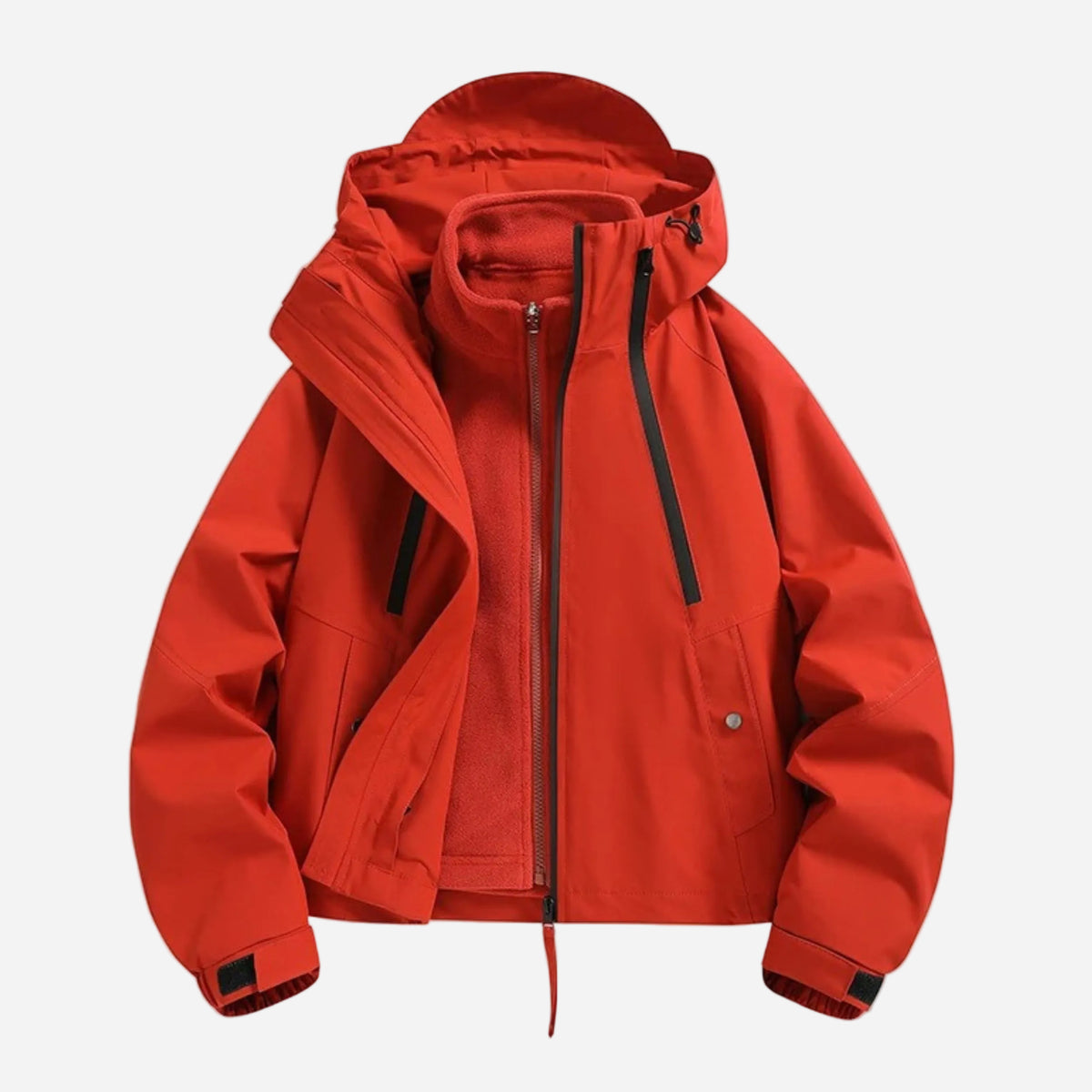 Women's Hooded Waterproof Jacket-Fowsa