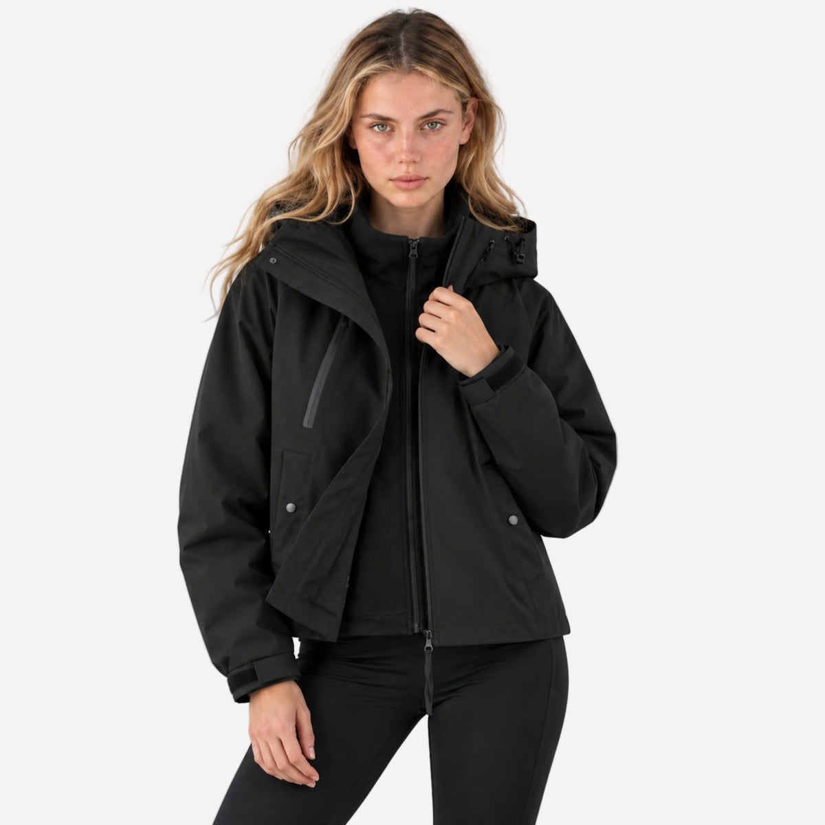 Women's Hooded Waterproof Jacket-Fowsa