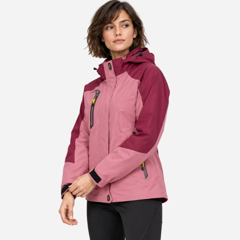 Full Zip Hooded Waterproof Jacket-Fowsa