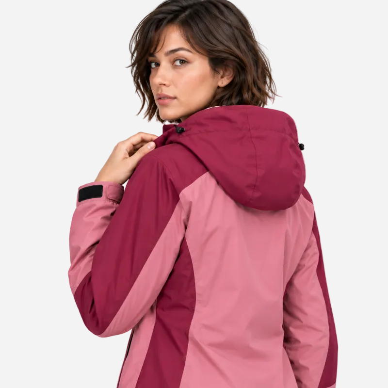 Full Zip Hooded Waterproof Jacket-Fowsa
