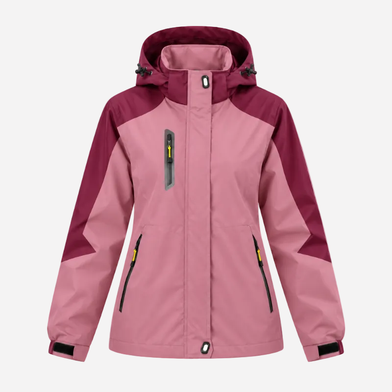Full Zip Hooded Waterproof Jacket-Fowsa