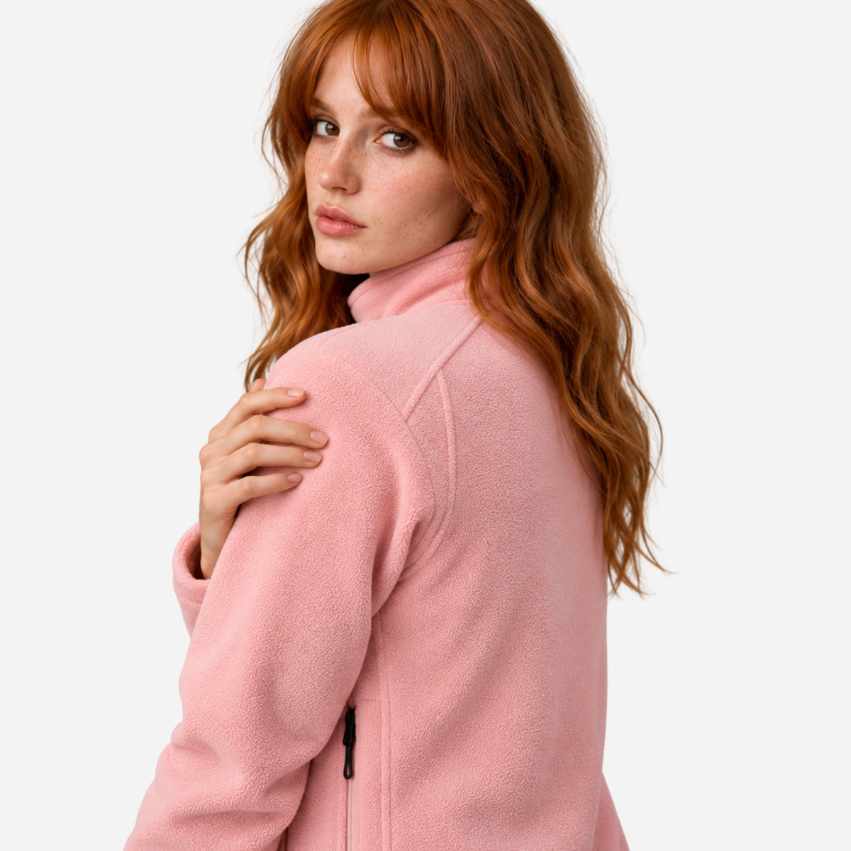 Women's Full-Zip Fleece Jacket-Fowsa