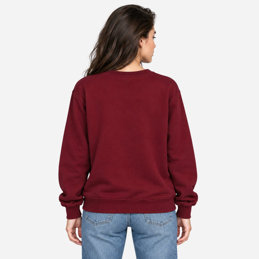 Women's Casual Minimalist Crew-Neck Jumper-Fowsa