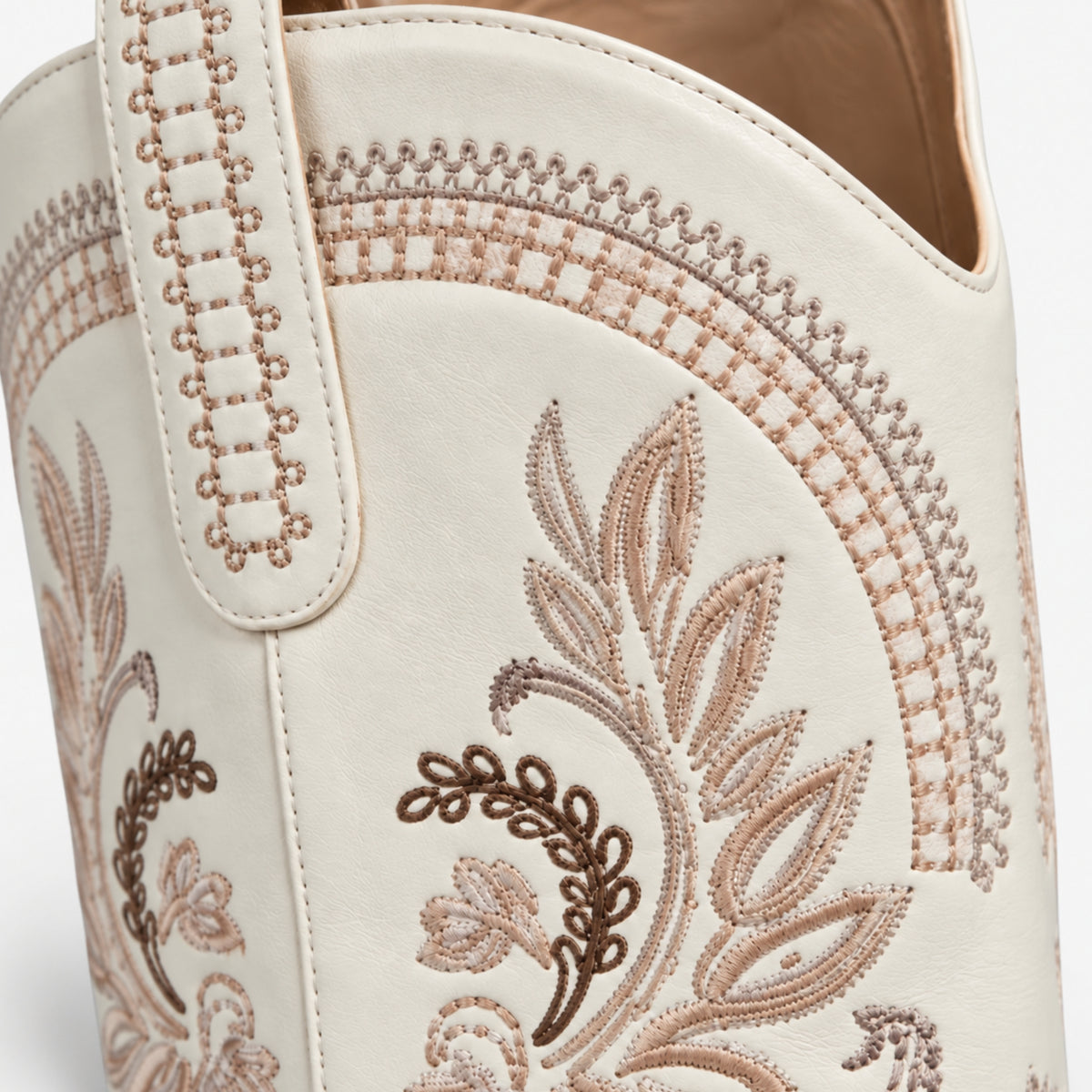 Women's Embroidered Western Cowboy Boots-Fowsa