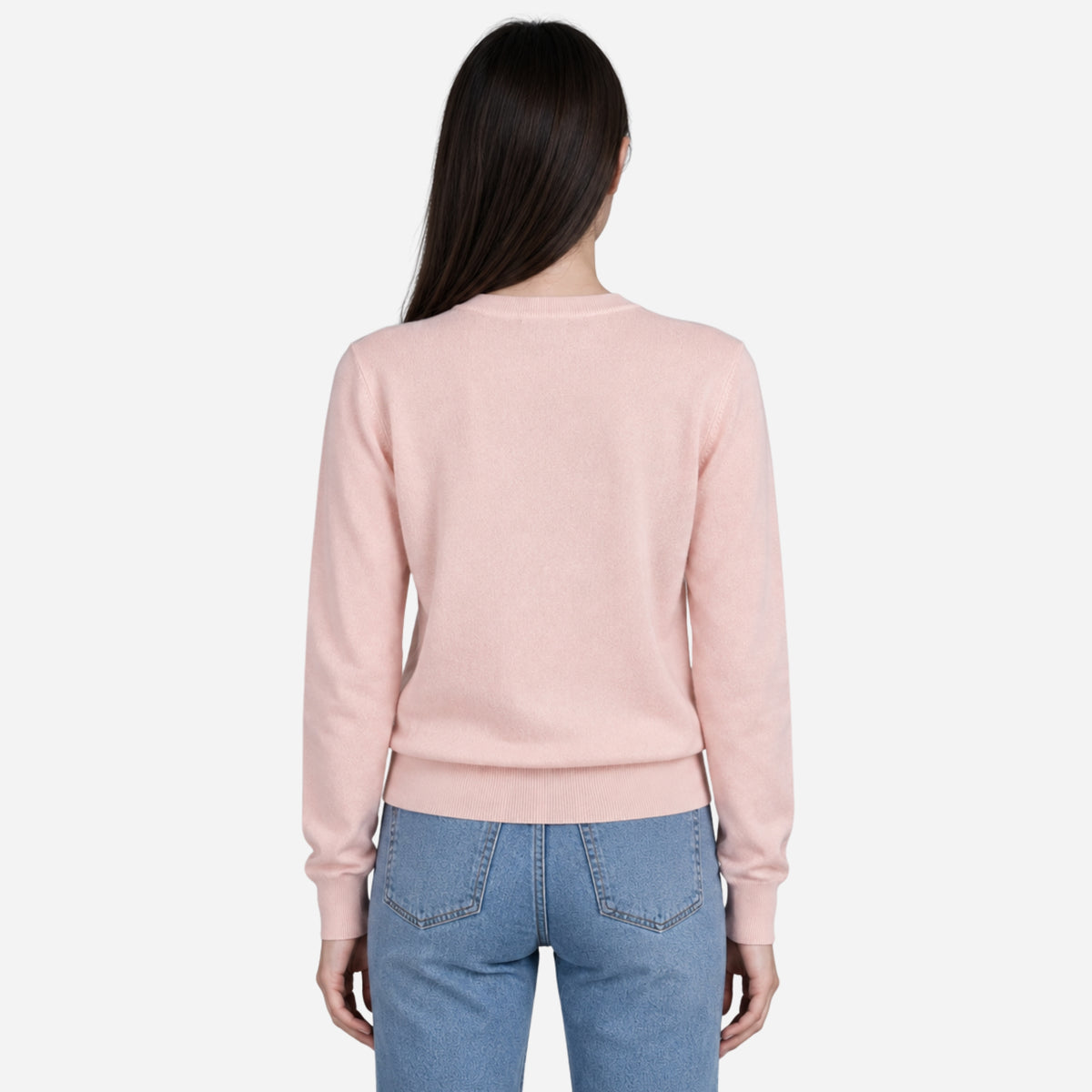 Women’s Fine-Knit Button-Front Cardigan Jumper-Fowsa