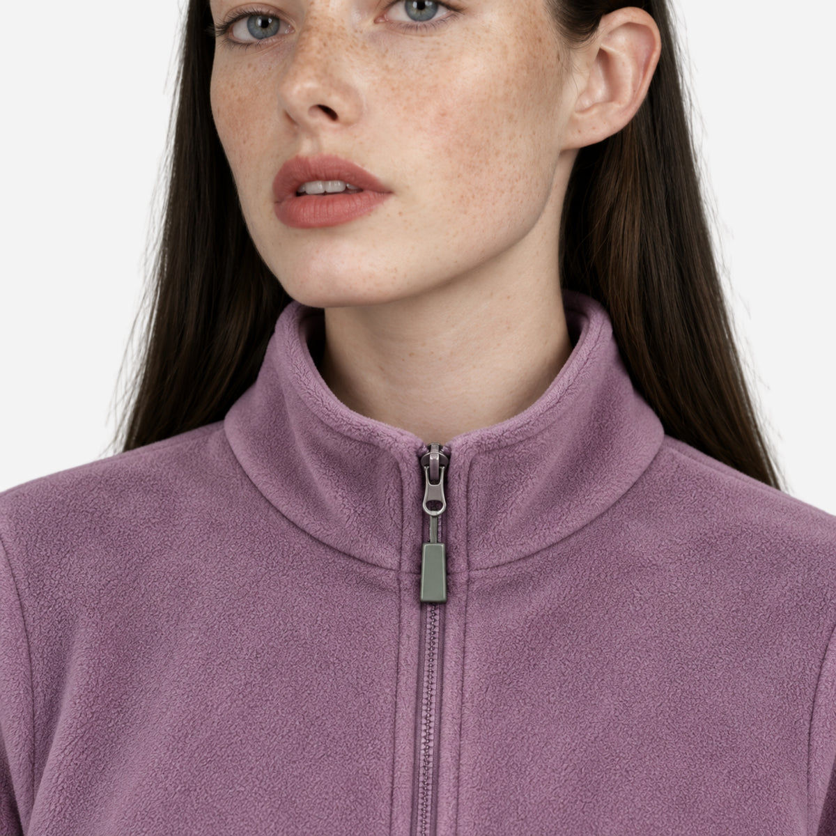 Women’s Full-Zip Fleece Jacket-Fowsa