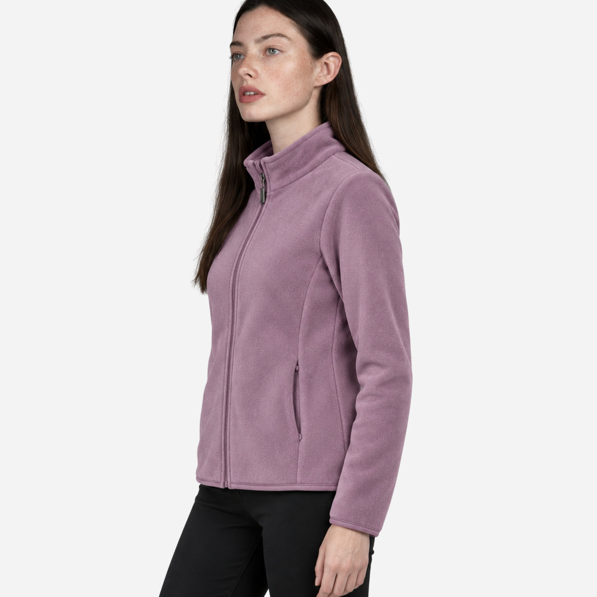 Women’s Full-Zip Fleece Jacket-Fowsa