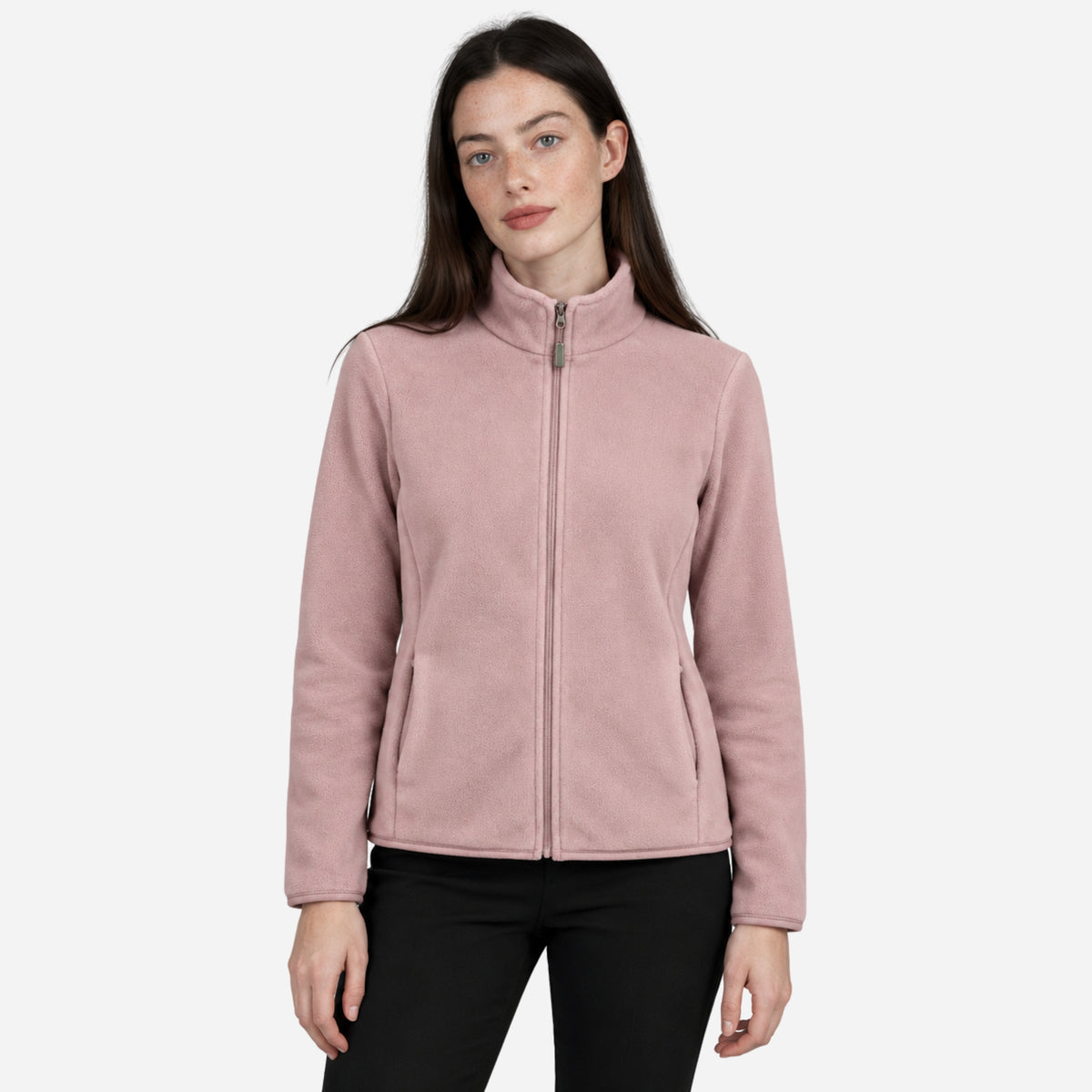 Women’s Full-Zip Fleece Jacket-Fowsa
