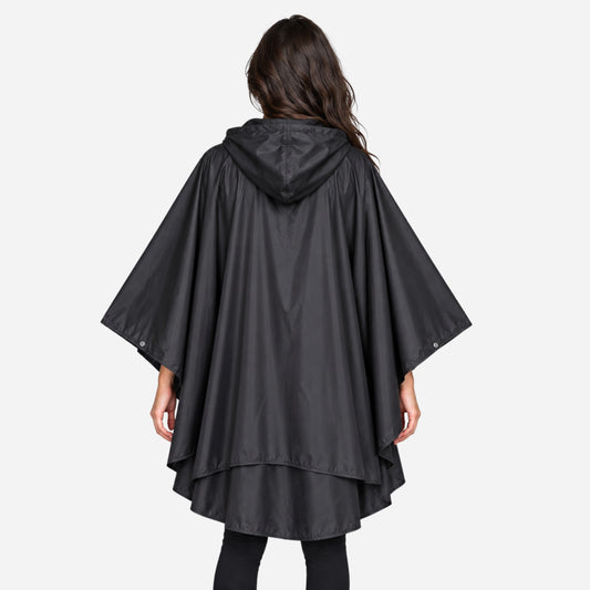 Women's Hooded Oversized Waterproof Jacket-Fowsa