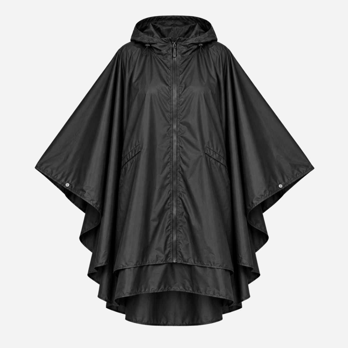 Women's Hooded Oversized Waterproof Jacket-Fowsa