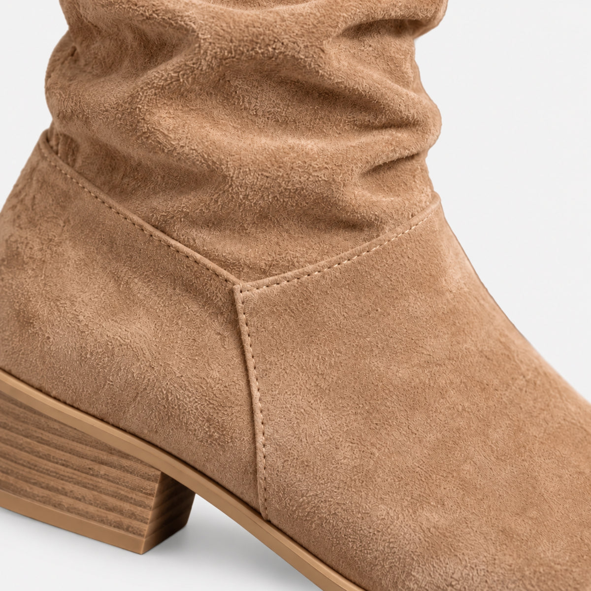 Women's Knee-High Slouch Boots-Fowsa