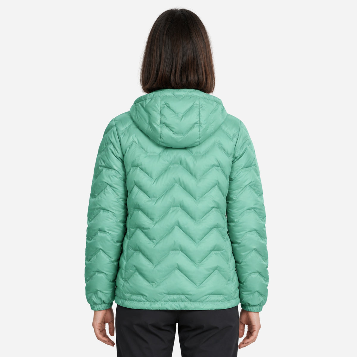 Women's Lightweight Hooded Puffer Jacket-Fowsa