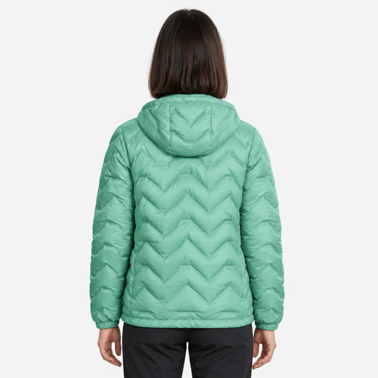 Women's Lightweight Hooded Puffer Jacket-Fowsa