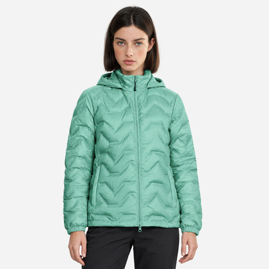 Women's Lightweight Hooded Puffer Jacket-Fowsa